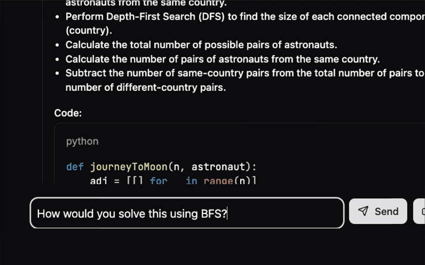 Chat Interface feature illustration